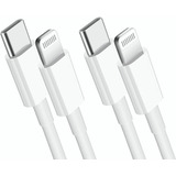 Cable De Carga Rápida Tipo C Para iPhone (2 Metros,2 Piezas)