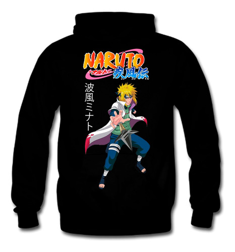 Poleron Anime Naruto Shippuden - Minato - Vale Gamess