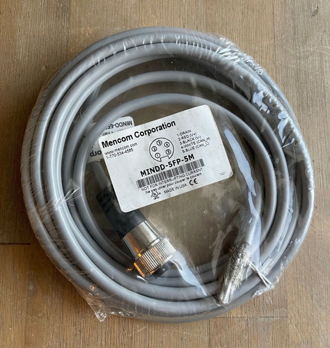 Mencom Corp Mindd-5fp-5m Devicenet Shielded Cable 5 Mete Ssm