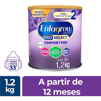 Fórmula Infantil Enfagrow Confort 2 a partir de 12 Meses Lata 1.2 kg | MercadoLibre