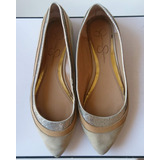 Limpia De Closet - Flats Jessica Simpson Gamuza Beige