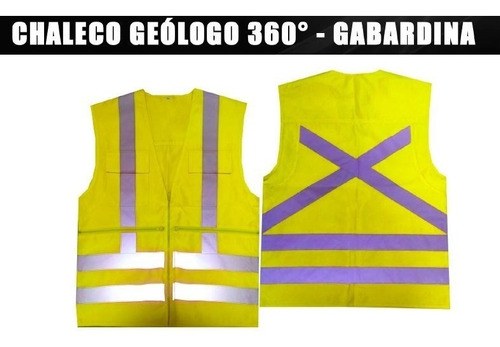 Chaleco Geologo 360 Gabardina Ropa Corporativa