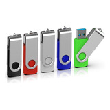 Topesel Paquete De 5 Unidades De Memoria Flash Usb 2.0 De 2 