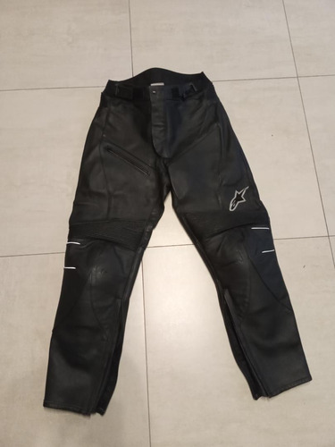 Pantalon Alpinestars Cuero Para Pista. Modelo Bat Leather