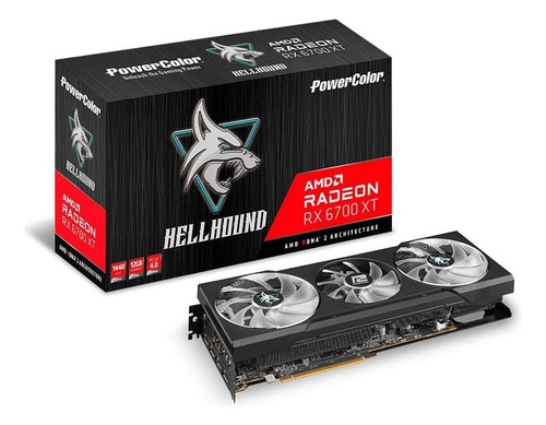 Tarjeta De Video Amd Powercolor Hellhound Radeon Rx6700 12gb