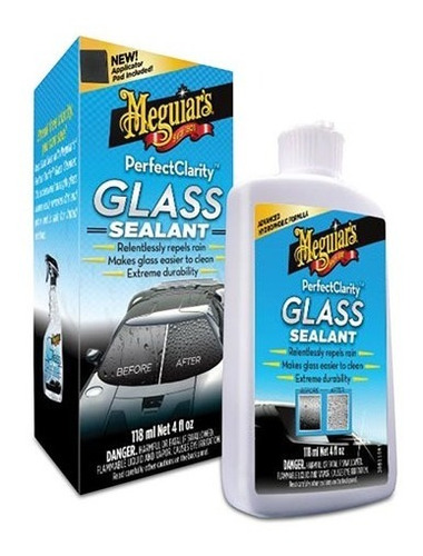 Meguiars Glass Sealant 118ml - Sellador De Vidrios Pcd