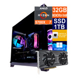 Pc Gamer Ryzen 7 5700x Ssd 1tb 32gb Ddr4 Rtx 3060ti 8gb B550