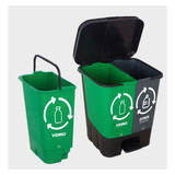 Basureros De Reciclaje 30l Vidrio Y Otros Desechos