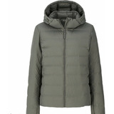 Campera Uniqlo Ultra Light Down Parka Mujer Olive Original