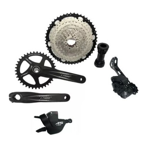 Grupo Ltwoo Transmision 1x9 11-42t Compatible Shimano