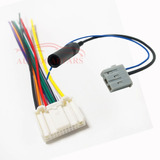 Conector Som + Plug Antena Frontier March Tida Versa Sentra