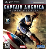 Captain America Super Soldier Ps3 Usado