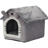 Cama Suave Para Mascotas Para Interiores, Casa Para Gatos, L