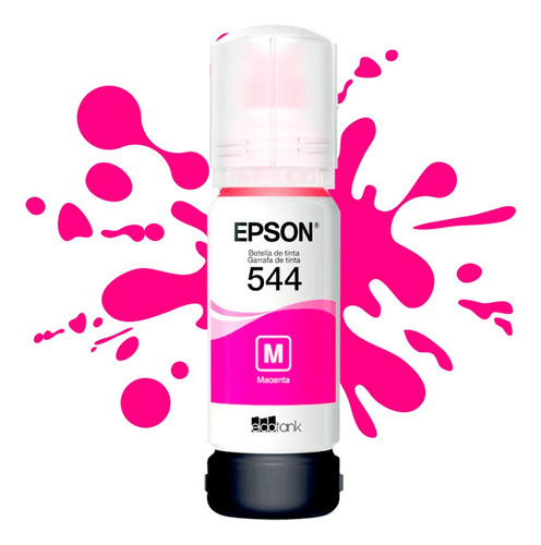 Tintas Epson T544  Cian, Amarillo Y Magenta.