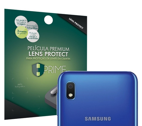 Película Hprime Lens Protect Câmera Samsung Galaxy A10