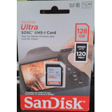 Memoria Sandisk Sd 128gb Ultra 120 Mb/s Sdsdun4-128g-gn6in