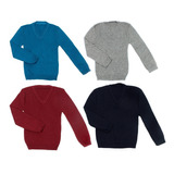 Kit 4 Roupas Blusinhas Masculino Infantil Frio Criança