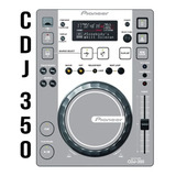 Pioneer Cdj-350 Skin Adhesivo