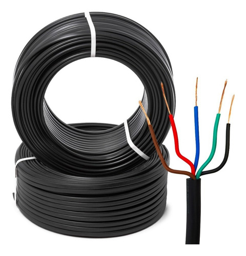 Cable Taller 5 X 1,5 Mm Tierra Alargue 1 Metro Lineal