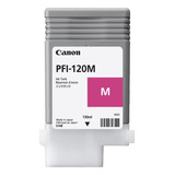 Cartucho Canon Pfi 120m Pfi 120 Impresoras Tinta Magenta