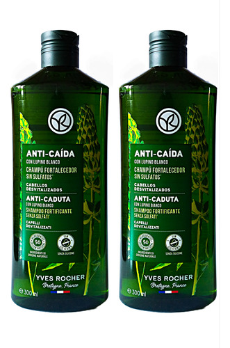 Duo Shampoo Anti - Caida Yves Rocher Con Fructanos De Agave