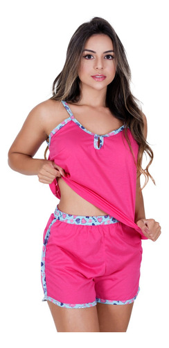 Kit 5 Pijama Plus Size Adulto  Alça Baby Dool Atacado 