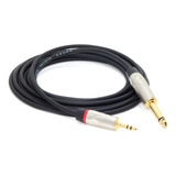 Cable Miniplug Trs Stereo Plug Ts Mono  1 Mts Hamc