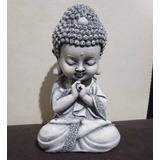 Figura Resina P/ Acuario Buda Bebé Meditando Mediano 20x12cm