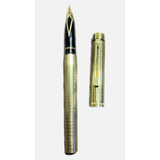 Pluma Fuente Chapada En Oro 14k Marca Sheaffer 