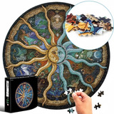 Puzzle De Astrología De 65 Cm De 1000 Piezas Para Niños
