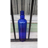 Botellas Azules Para Solarizar Con Corcho. 2 Unidades