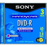 Sony - Media En Blanco 3pk Dvd-r De Doble Cara Con Hangtab