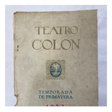 Stravinsky - Juan José Castro. Programa Teatro Colón 1932.