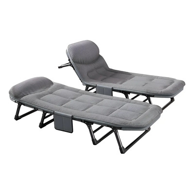Catre Cama Campaña Camping Plegable Portátil Sencilla Ligera Color Gris Oscuro | Envío gratis