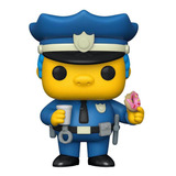 Figura De Acción Los Simpsons Chief Wiggum De Funko Pop!