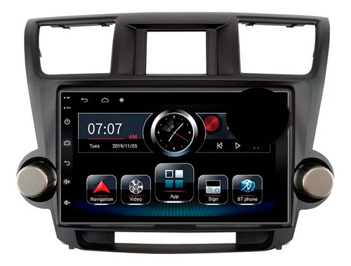 Estereo Pantalla Tipo Original Hf 10  Toyota Higlander 2010