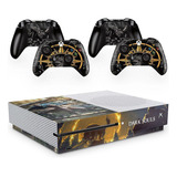 Skin Adesivo Protetor X Box One S E Controles Dark Souls B4