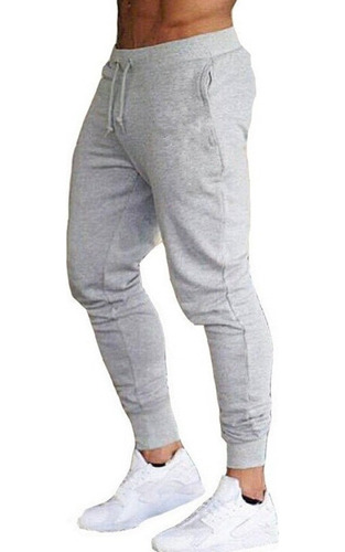 Pantalones Jogger Gym Slim Entubado Deportivo Moda Dep [u]