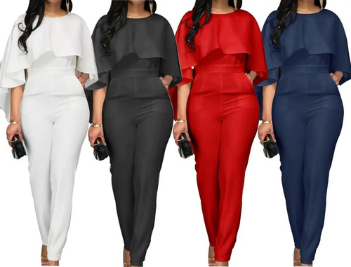 Enterizo Palazzo Para Mujer, Hermoso Y Elegante.fiesta
