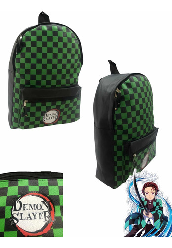 Mochila Demon Slayer Tanjiro Kamado Diseño Edicion Limitada!