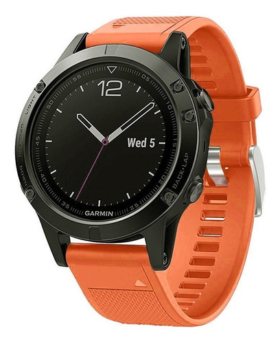 Correa Deportiva + Case + Mica Compatible Con Garmin Fenix 5