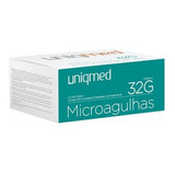 Microagulhas Para Toxina/mesoterapia 32gx4mm - Uniqmed 50 Un