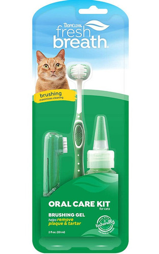 Tropiclean Oral Care Kit Para Gatos  - Envíos A Todo Chile