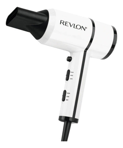 Secador Pelo Compacta Revlon 5296-la2 Crystal Blanco 