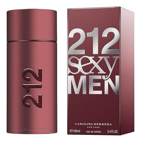  212 Sexy Men  Carolina Herrera  Original !! Edt  - 100 Ml