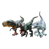 Dinosaurios T-rex Velociraptor Indominux Juguetes