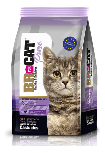 Alimento Para Gato Br Cat Castrados 1 Kg