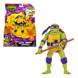 Las Tortugas Ninjas- Figura Donatello Con Sonido Y Accesorio