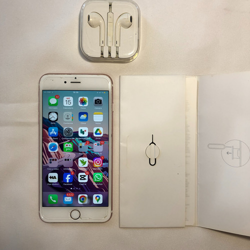 Celular iPhone 6s Plus Rose Gold 64 Gb Con Auriculares 