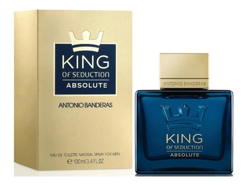 King Absolut Seduction X100ml Antonio Banderas Hombre